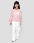 Nevada Texture Stopper Bawah Sablon California Sweater Anak Perempuan