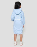 Nevada Hoodie Bordir Midi Dress Anak Perempuan