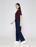 ZES Denim Long Pants Basic Straight Cut BLDD002