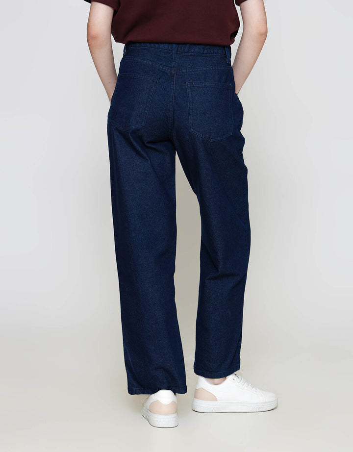 ZES Denim Long Pants Basic Straight Cut BLDD002
