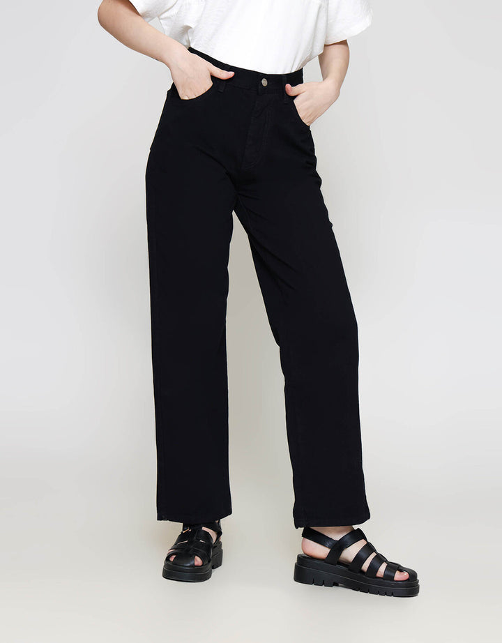 ZES Denim Long Pants Basic Straight Cut BLDD002