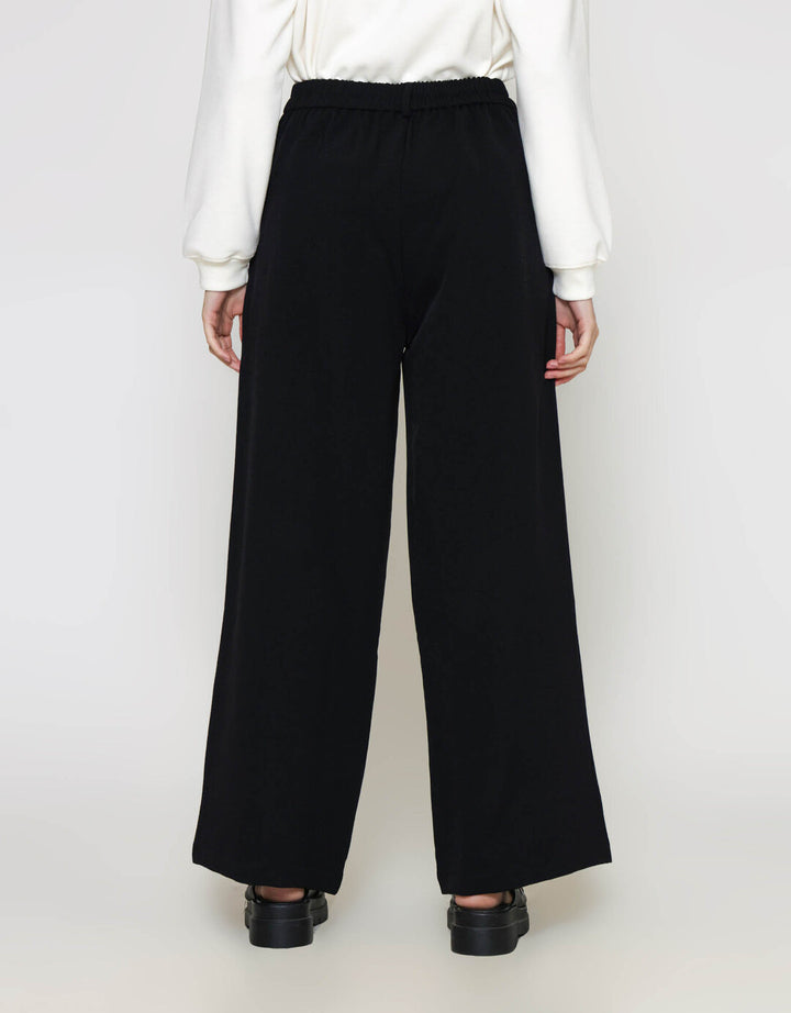 ZES Basic Wide Leg Celana Panjang Wanita NIFWB011