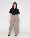 ZES Basic Wide Leg Celana Panjang Wanita NIFWB011