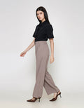 ZES Basic Wide Leg Celana Panjang Wanita NIFWB011