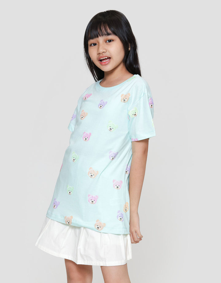 Nevada Bear Colorful 2 Kaos Anak Perempuan