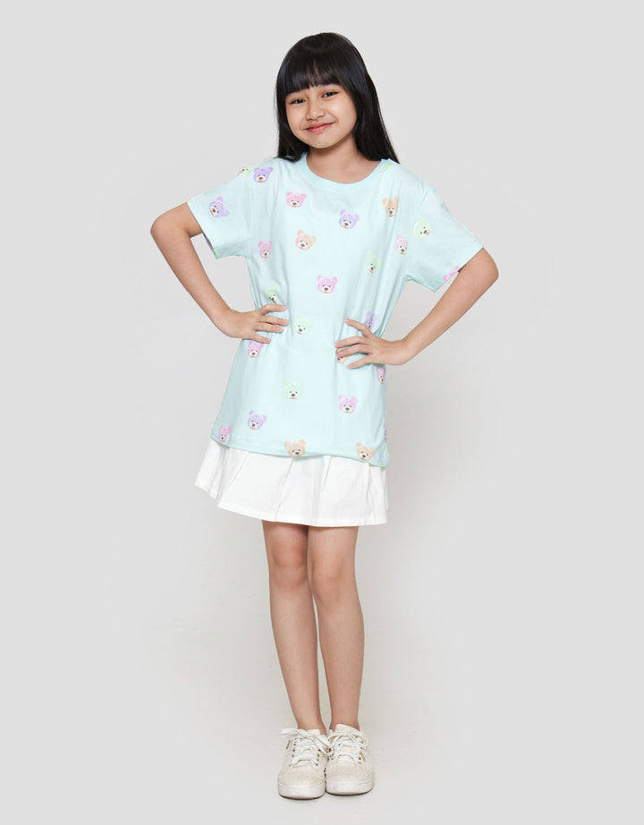 Nevada Bear Colorful 2 Kaos Anak Perempuan