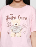 Nevada Bear Pure Love 4 Kaos Anak Perempuan