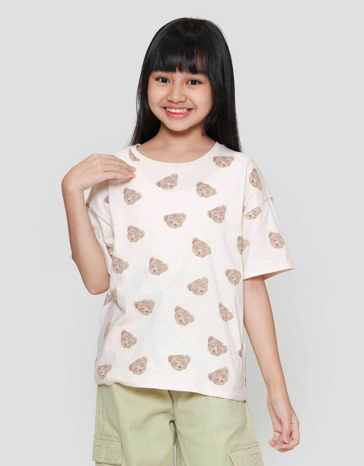 Nevada Bear Lulu Kaos Anak Perempuan