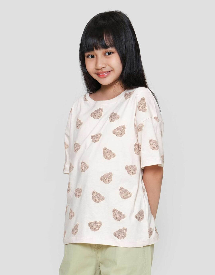 Nevada Bear Lulu Kaos Anak Perempuan