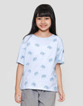 Nevada Bear Head Kaos Anak Perempuan