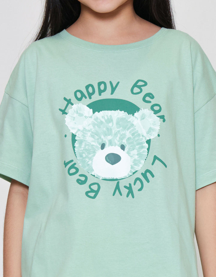Nevada Bear Lucky Kaos Anak Perempuan