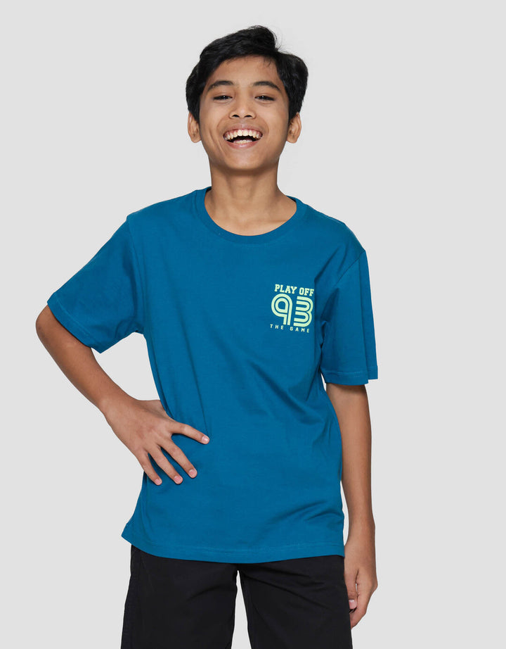 Nevada Play Off  Number Dada Kecil Kaos Anak Laki-laki