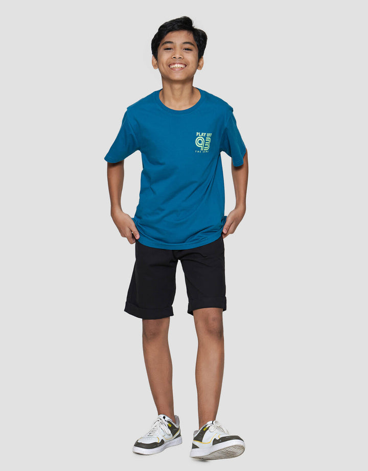 Nevada Play Off  Number Dada Kecil Kaos Anak Laki-laki