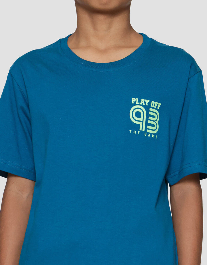 Nevada Play Off  Number Dada Kecil Kaos Anak Laki-laki