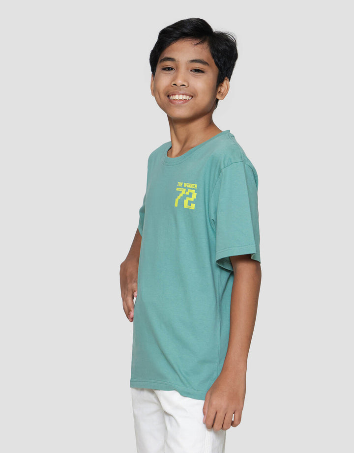 Nevada Ki The Winner Number Dada Kecil Kaos Anak Laki-laki