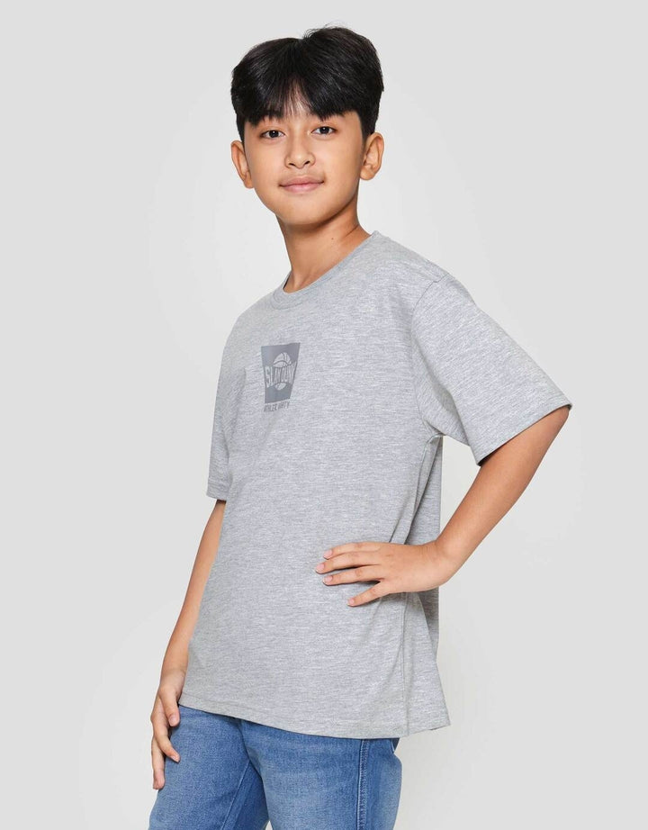 Nevada Ki Logo Basket Kaos Anak Laki-laki