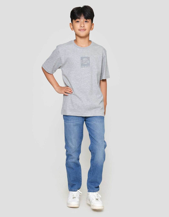 Nevada Ki Logo Basket Kaos Anak Laki-laki