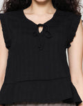 Nevada Ribbon Top Kemeja Sleveless Wanita