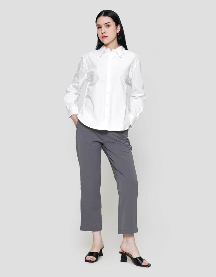 Nevada Basic Shirt Oval Kemeja Wanita