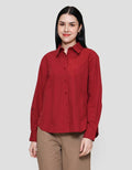 Nevada Basic Shirt Oval Kemeja Wanita