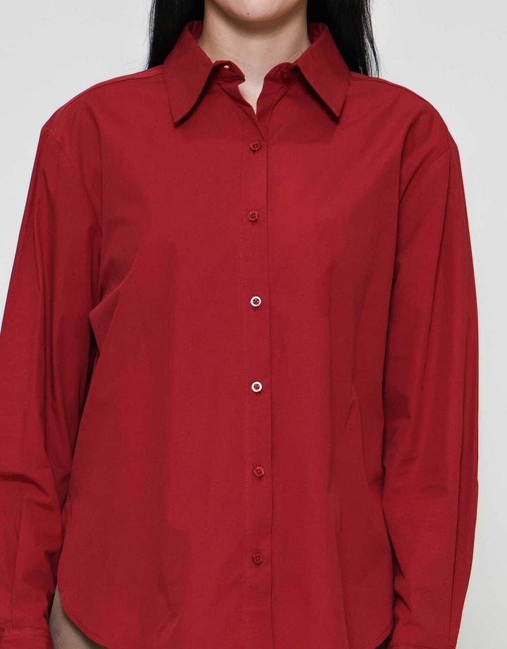 Nevada Basic Shirt Oval Kemeja Wanita