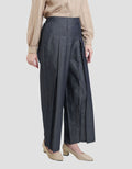 Nevada Wide Leg Pleats Celana Panjang Wanita