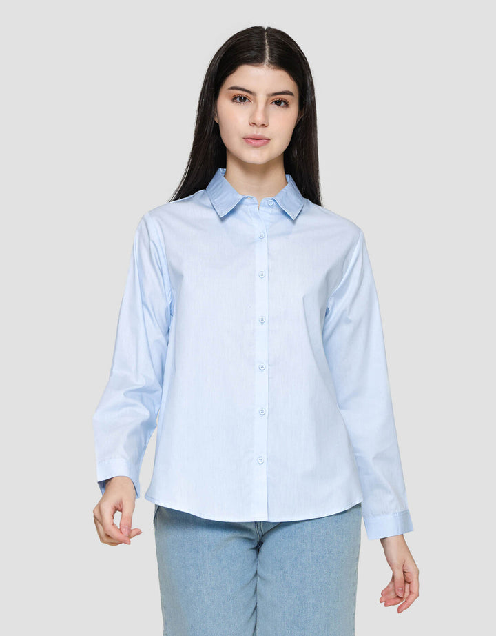 Nevada Regular Basic Kemeja Wanita