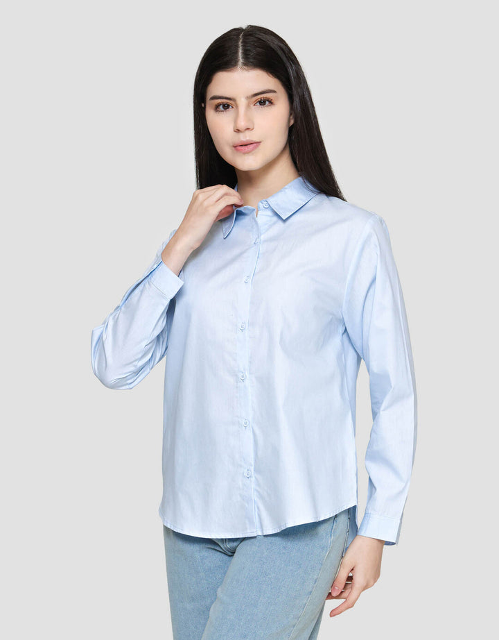 Nevada Regular Basic Kemeja Wanita