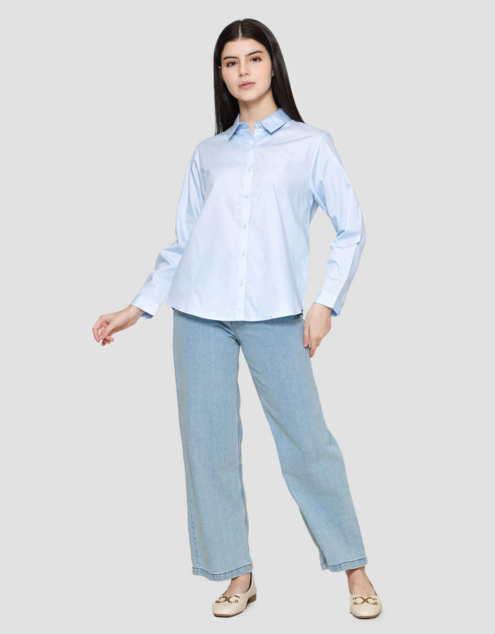 Nevada Regular Basic Kemeja Wanita