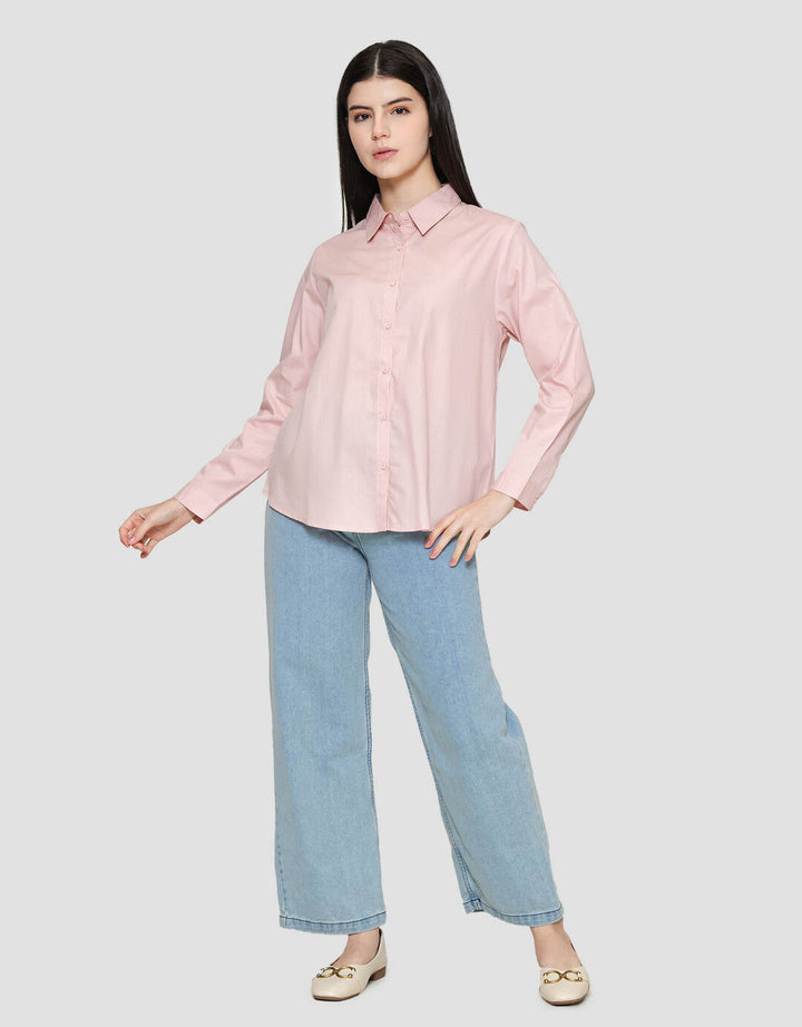 Nevada Regular Basic Kemeja Wanita