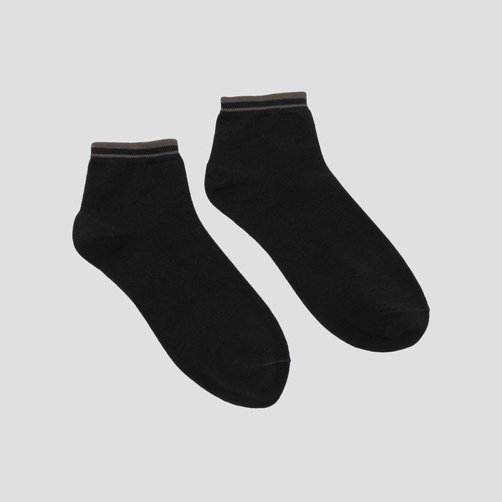 Cole Ankle Bamboo Solid With List Kaus Kaki Pria