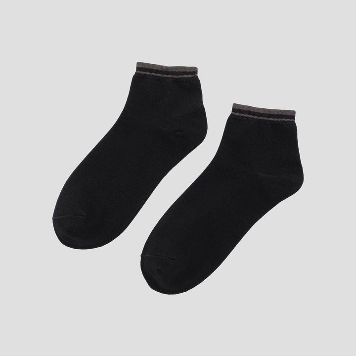 Cole Ankle Bamboo Solid With List Kaus Kaki Pria