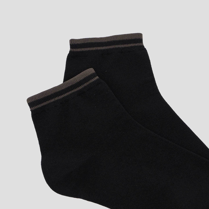 Cole Ankle Bamboo Solid With List Kaus Kaki Pria