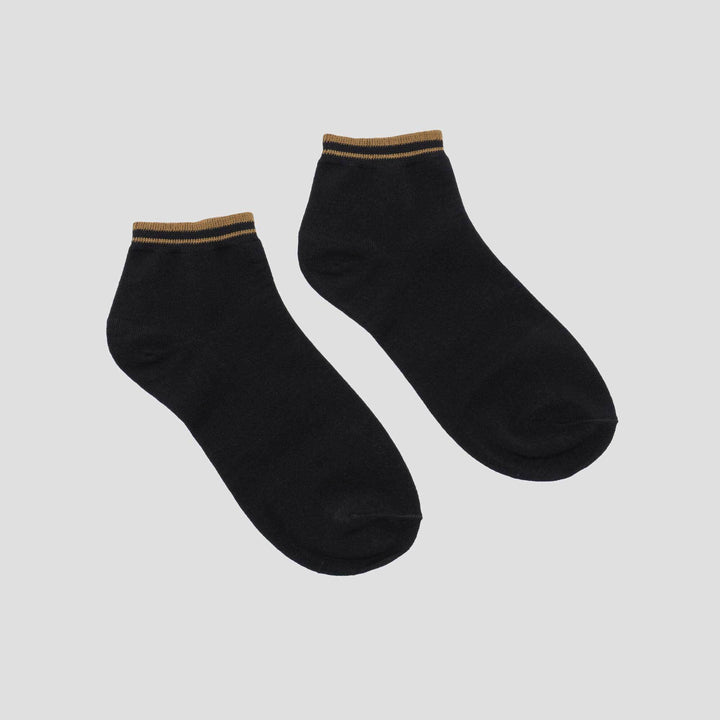 Cole Ankle Bamboo Solid With List Kaus Kaki Pria