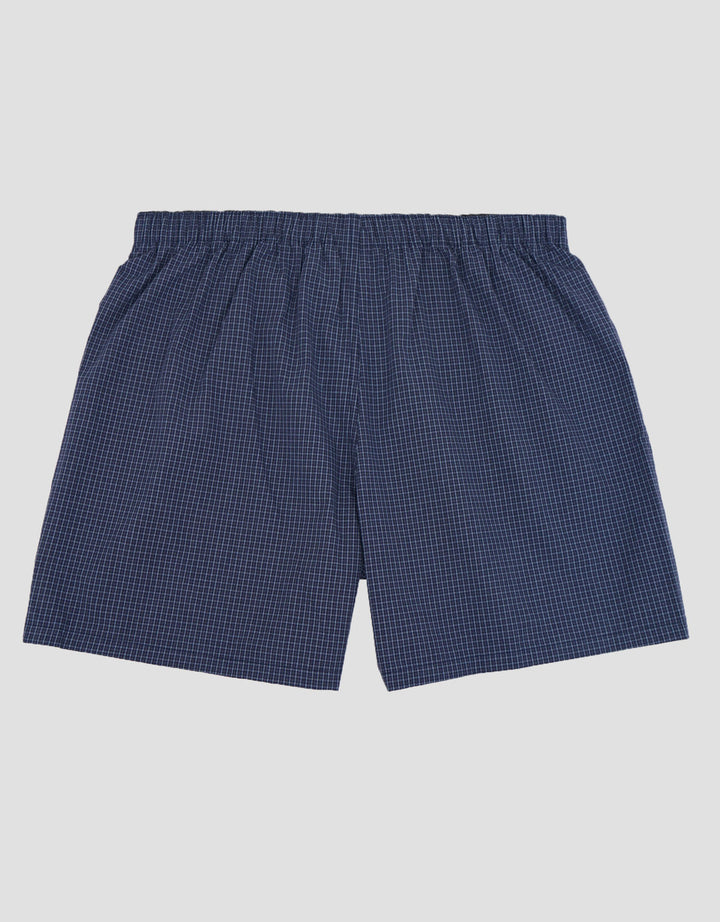Cole 1Pk Gingham Micro Checks Crelana Boxer Pria