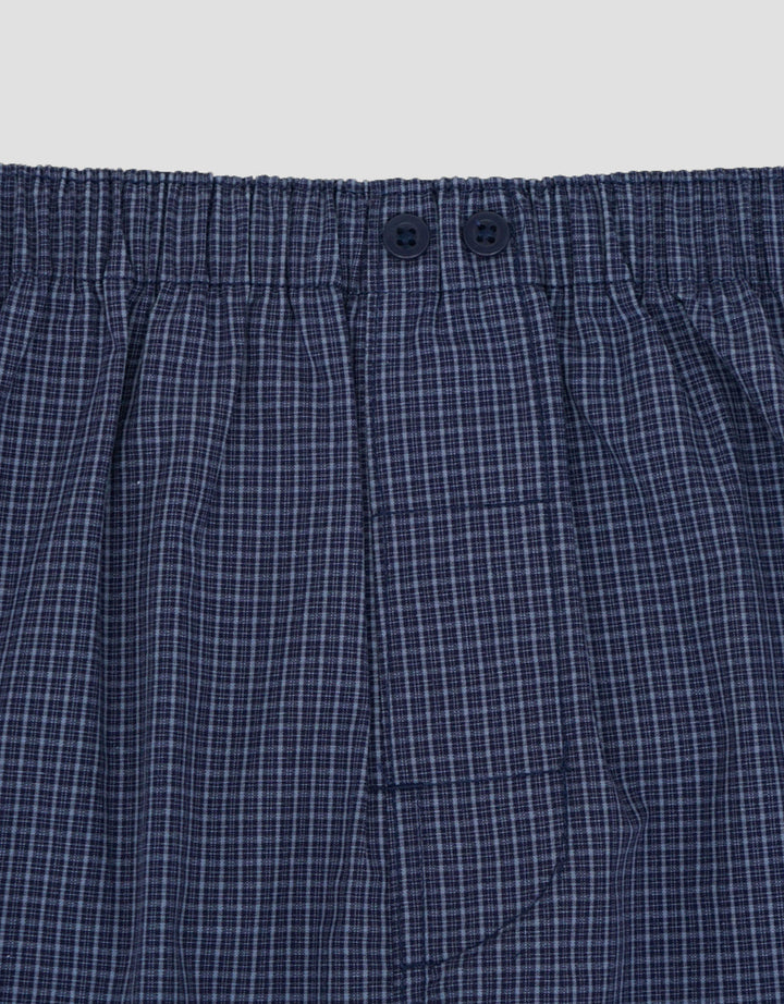 Cole 1Pk Gingham Micro Checks Crelana Boxer Pria