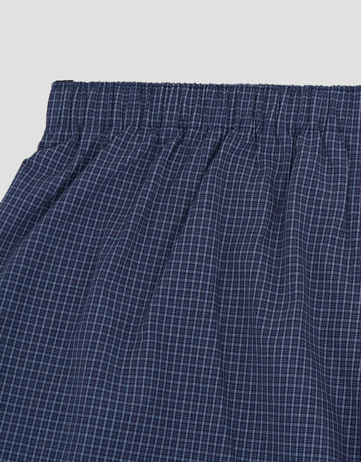 Cole 1Pk Gingham Micro Checks Crelana Boxer Pria