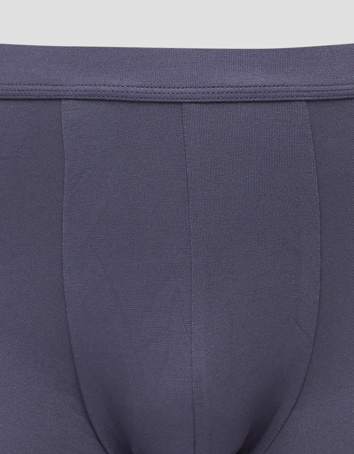 Cole 2Pk Boxer Modal Body Wrap Solid Boxer Pria