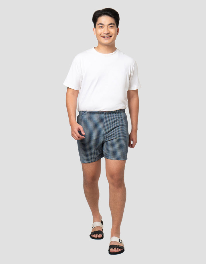 Cole Print Geometric Celana Boxer Pria