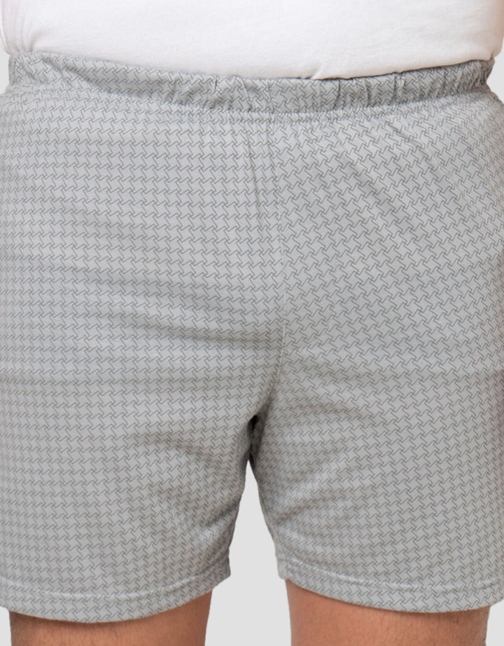 Cole Print Geometric Celana Boxer Pria