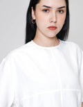 ZES Crop Suede Top Blouse Wanita MASWT007