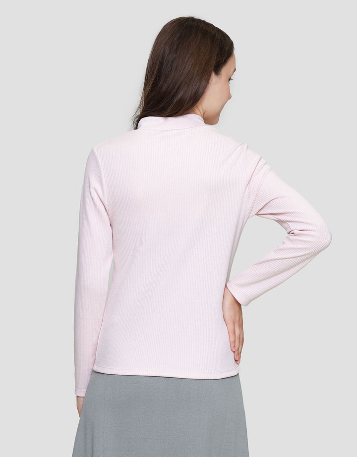 Suko Rib Long Sleeve Kaos Lengan Panjang Wanita