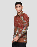 Arjuna Weda Body Fit Sawat Mega Kemeja Batik Pria
