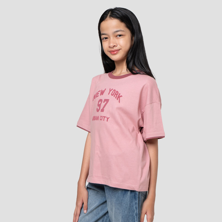 Nevada Newyork Kaos Anak Perempuan