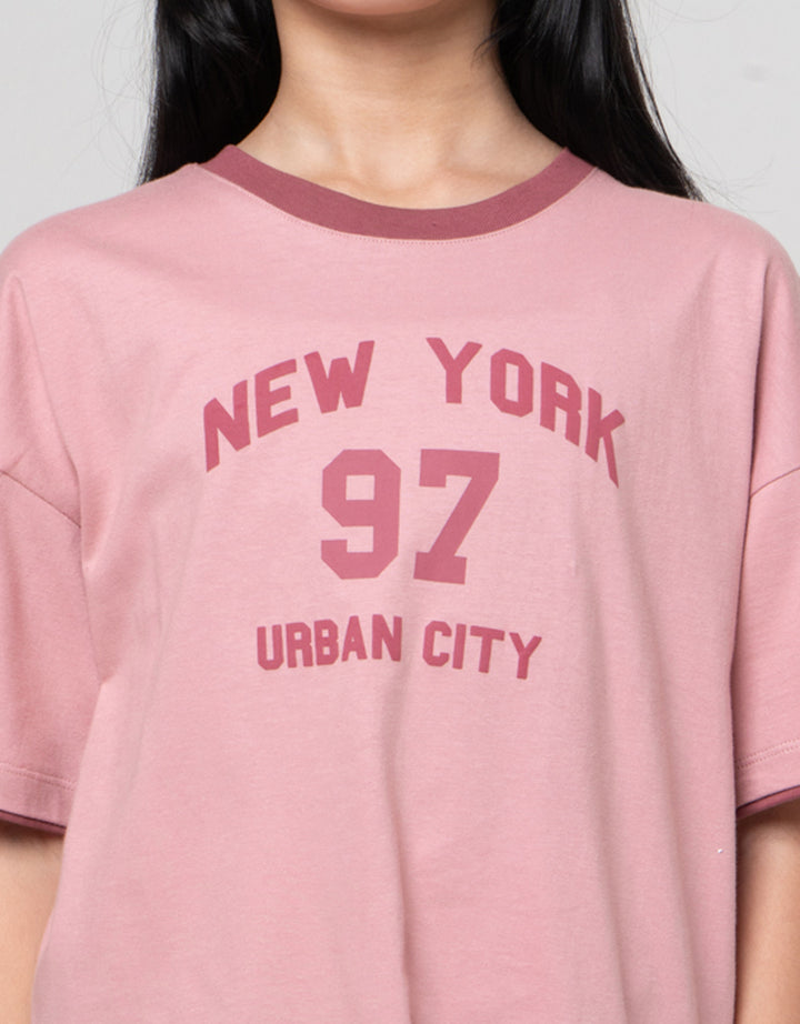 Nevada Newyork Kaos Anak Perempuan