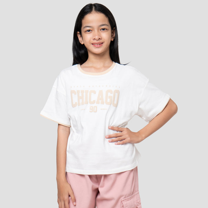 Nevada Chicago Kaos Anak Perempuan