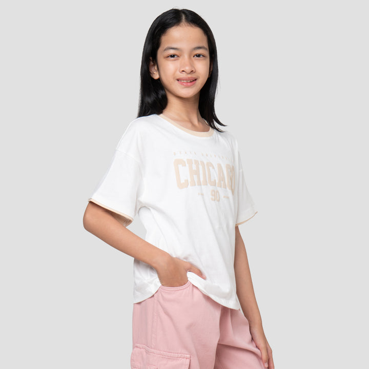 Nevada Chicago Kaos Anak Perempuan