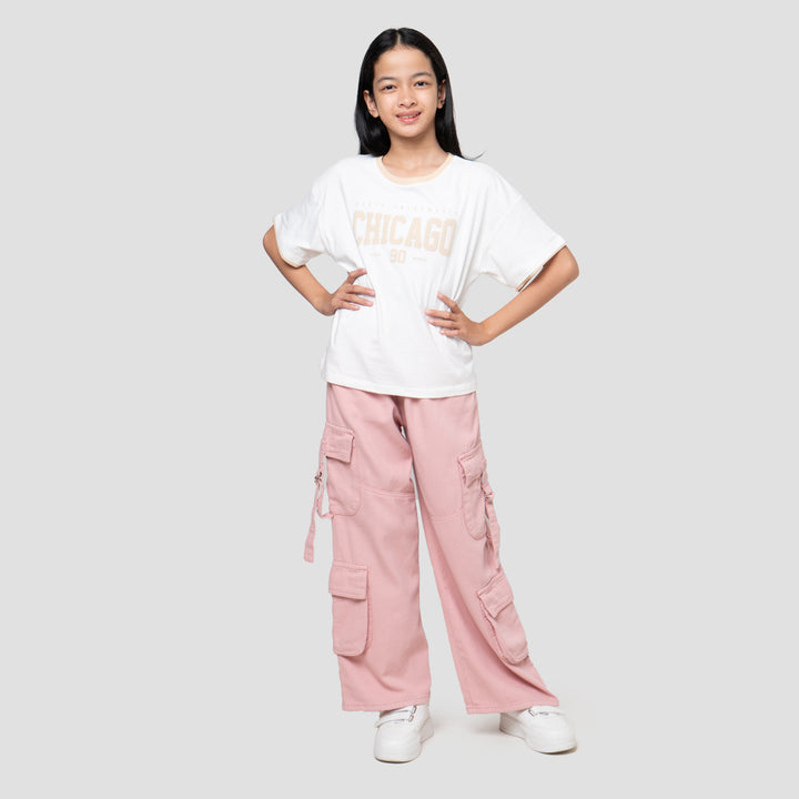 Nevada Chicago Kaos Anak Perempuan