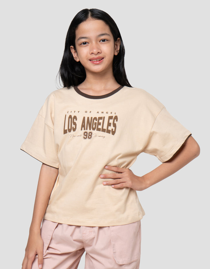 Nevada Los Angeles Kaos Anak Perempuan