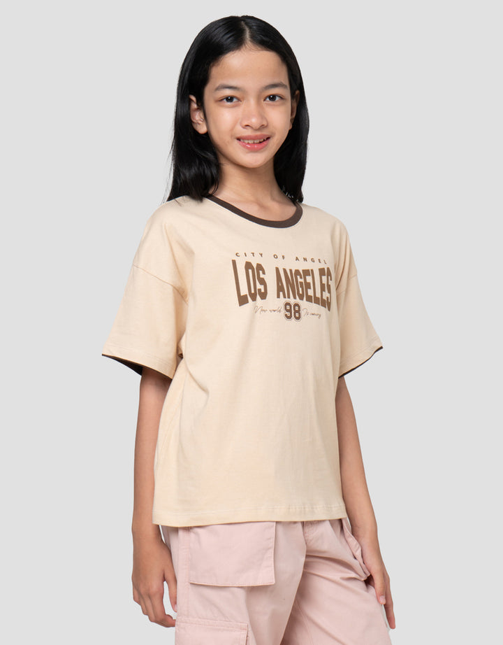 Nevada Los Angeles Kaos Anak Perempuan